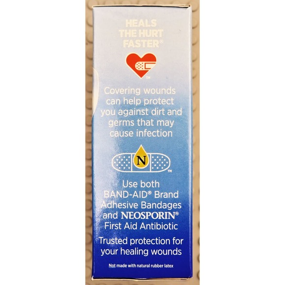 BandAid Water Block Clear Waterproof Bandages 4 Box Lot 120 Count Sealed New - Picture 3 of 5